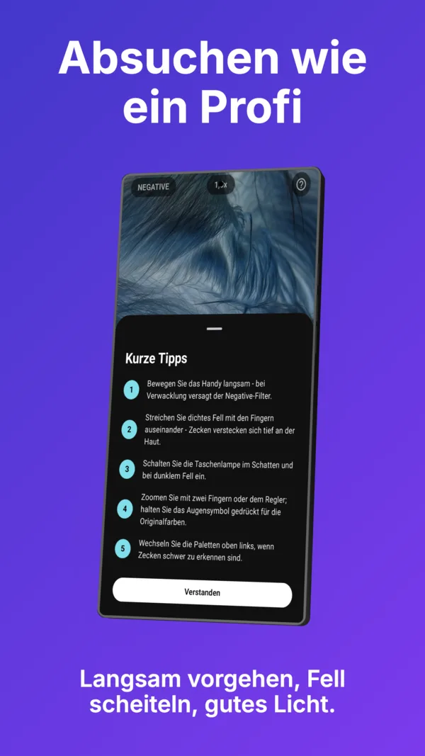 Tick Camera - Quick Tips